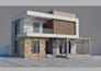 design a basic 3d house model